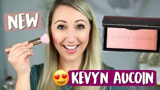 KEVYN AUCOIN THE NEOBLUSH  Swatches amp Review [upl. by Oiralednac927]