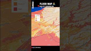 Flood Map of Naga City Camarines Sur kristineph typhoon [upl. by Atnwahsal]