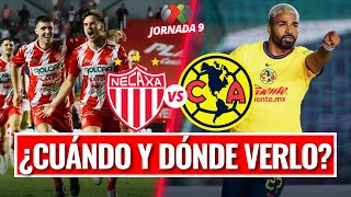 🚨CUÁNDO Y DÓNDE VER NECAXA vs AMÉRICA en vivo LIGA MX l Jornada 9 [upl. by Laurence]