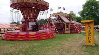 Rides At Carters Steam Fair Bath 18 August 2018 [upl. by Lime]