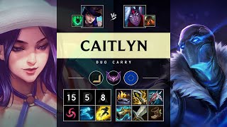 Caitlyn ADC vs Varus Rampage  EUW Master Patch 1419 [upl. by Duaner488]