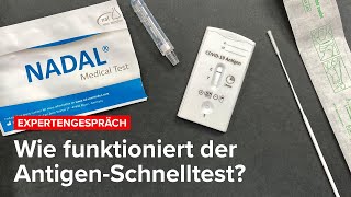 Wie funktioniert der AntigenSchnelltest zur Covid19Prävention [upl. by Treblig]