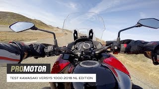 Kawasaki Versys 1000 2018 NL Edition  test Promotor [upl. by Kappel97]