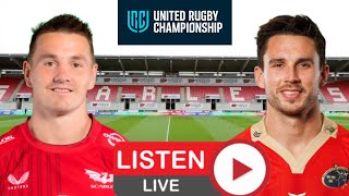 SCARLETS vs MUNSTER URC 2024 Live Commentary [upl. by Essie]