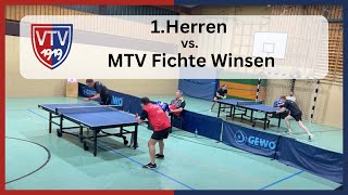 🏓 1Herren vs MTV Fichte Winsen Bezirksoberliga LGOst November 2024 Endstand 69  Teil 2 [upl. by Enilra213]