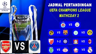 jadwal liga champions pekan ke 2 REAL MADRID VS LILE  MAN CITY VS SLOVAN  KLASEMEN ucl pekan ke 2 [upl. by Olwena]