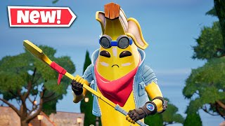 New ADVENTURE PEELY Skin Gameplay in Fortnite [upl. by Doubler]