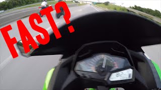 2014 Kawasaki Ninja 300  First Ride [upl. by Solana]