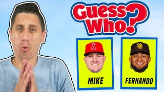 Guess Who but with MLB PLAYERS [upl. by Lisle]