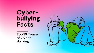 Cyberbullying Facts – Top 10 Forms of Cyber Bullying [upl. by Xaviera393]