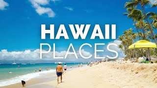 10 Best Places to Visit in Hawaii  Travel Video [upl. by Knitter]