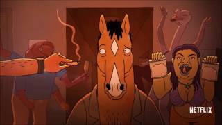 Bojack Horseman Season 3 Trailer Song The Rosebuds  Walking [upl. by Shiller]