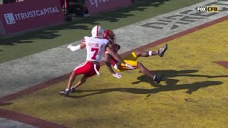 Kyron Hudson MUSTSEE Pinball TD vs Nebraska  USC Football  11162024 [upl. by Baryram]