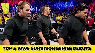 Top 5 WWE Survivor Series Debuts [upl. by Dylana]