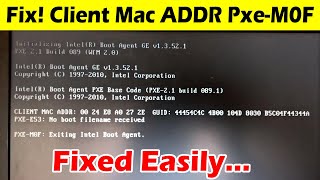 Fix Client MAC ADDR DHCP Boot Error easily  The Knowledge Hub [upl. by Martin]