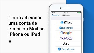 Como adicionar uma conta de email no Mail no iPhone ou iPad – Suporte da Apple [upl. by Gibson]