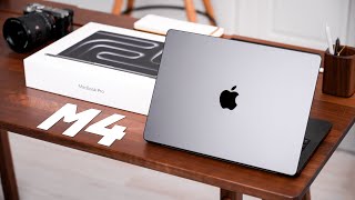 Nano Texture MacBook Pro M4 Pro UNBOXING and REVIEW [upl. by Ltney901]