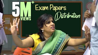 Exam Paper Distribution  Mahathalli  Tamada Media [upl. by Beasley]