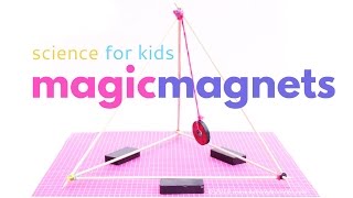 Magnet Magic 4 Science Experiments for Kids Exploring Magnetism [upl. by Neelhtakyram]