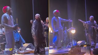 Andre3000 Brings Out Erykah Badu On The Stage In Dallas ‘Family Is Always Family’ [upl. by Ateikan]