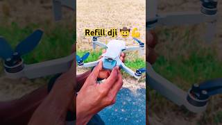 Refill dji 🤠🤯💪dji djimini2 djimini3pro drone shorts vairalshort [upl. by Yoho]