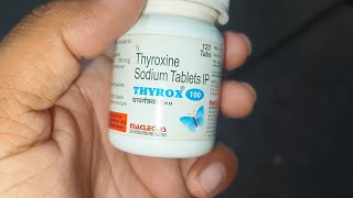 THYROX 100  Thyroxine Sodium Tablets UP [upl. by Carina]