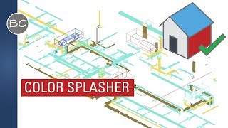 Color Splasher plugin for Revit [upl. by Oetsira135]