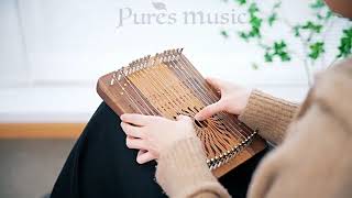 Hluru Harpika Monochord Mini Finger Lyre Instrument Flat Board [upl. by Earezed]