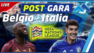 🔴 Live Belgio Italia POSTPARTITA 👀 SerieA 🔵 [upl. by Llennol]