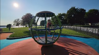 Wegmans playground on Onondaga Lake Park [upl. by Gnad]