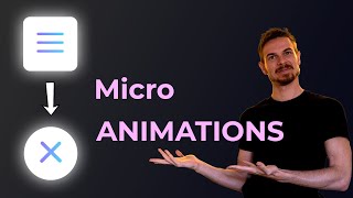 Awesome Micro Animations With Figma Tutorial [upl. by Aerdnua]