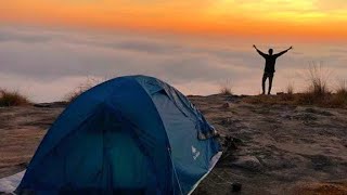 Solo Winter Camping🏔️ Camping in India camping youtube trending new travel mountains foryou [upl. by Donoghue30]