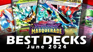 Top 10 Meta Decks in Pokémon TCG June 2024 [upl. by Acnairb766]