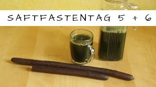 Saftfastentag 5  6  entgiften mit Cassia fistula [upl. by Amatruda]