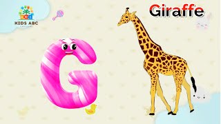 Animal phonics song for kids Alphabets phonics for kids Phonics Song for toddlers kindergarten [upl. by Pall]