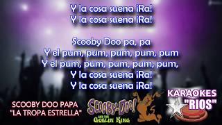 SCOOBY DOO PAPA VERSIÓN CUMBIA quotKARAOKEquot [upl. by Eikkin]