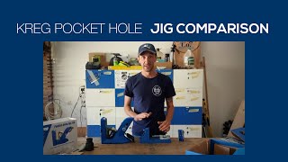 Kreg Pocket Hole Jig Comparison  R3 to K4 to 720 [upl. by Kruse]