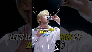 Learn Korean with Xikers Witch Lyrics kpop kpoplyrics [upl. by Airdnaxila]