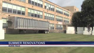 Glens Falls High School being renovated [upl. by Kaye]