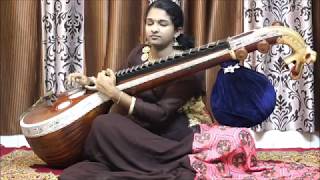 Sanyasini  Veena Cover Sreelakshmi Vineesh [upl. by Garrott]