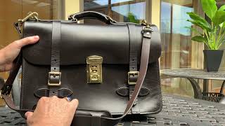 The Filson Leather Field Satchel an American Classic [upl. by Zonda]