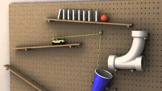 Rube Goldberg 3D Animation [upl. by Nyleuqaj]