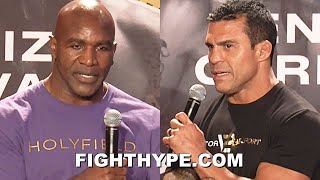 EVANDER HOLYFIELD VS VITOR BELFORT FULL FINAL PRESS CONFERENCE [upl. by Most]