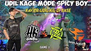 UDIL KAGE MODE SPICY BOY  MSC 2024 X EWC  BABAK SISTIM GUGUR  HOMEBOIS Vs NIP FLASH  GAME 3 [upl. by Loraine23]