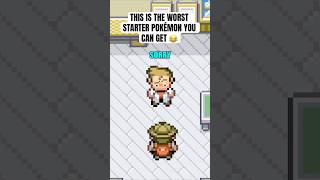 The worst starter Pokémon you can get 😂 pokemon shorts [upl. by Seldun941]