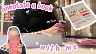 annotate a book with me  reading vlog [upl. by Lleon511]