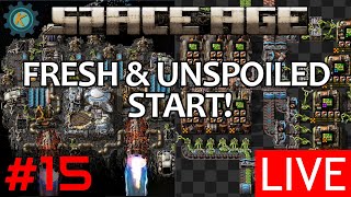 Biolabs amp Biter Eggs Lets Try Short Stream  Factorio Space Age Stream 15 [upl. by Aklim]