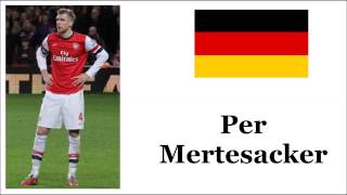 How to Pronounce Per Mertesacker  German Footballer [upl. by Zullo]