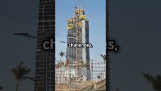 Jeddah Tower Rises to NEW HEIGHTS in Under 60 Seconds [upl. by Swann]