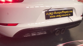 Sportauspuff Porsche 718 Boxster S by asgsound [upl. by Musetta]